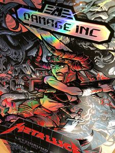 Metallica Zurich 2019 (Rainbow Foil Variant)