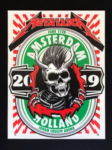 Metallica Amsterdam 2019 (Glow In the Dark Variant)