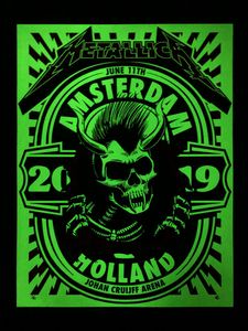 Metallica Amsterdam 2019 (Glow In the Dark Variant)