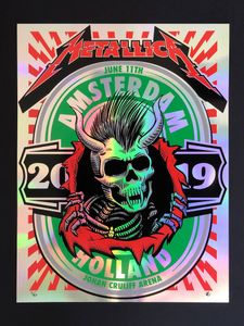Metallica Amsterdam 2019 (Rainbow Foil Variant)