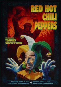 Red Hot Chili Peppers San Francisco / Sacramento 1996