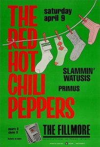 Red Hot Chili Peppers San Francisco 1988