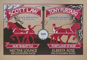 Scott Law / Tony Furtado Seattle / Portland 2014