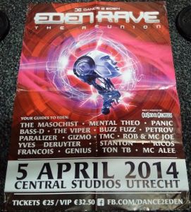 Eden Rave The Reunion - Utrecht, 2014