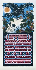 Americana Ink & Paper – Art of Gary Houston London 2012