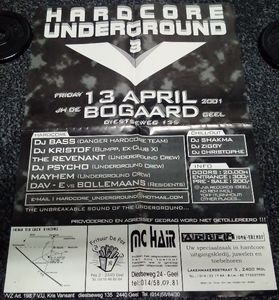 Hardcore Underground 3 - Geel, 2001