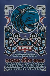 Mickey Hart Band Portland 2012 (Blue)