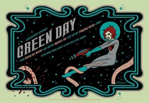 Green Day Los Angeles 2005 (Green Variant)