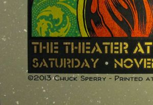Widespread Panic New York 2013 (Dappled Slate edition)