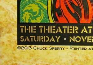 Widespread Panic New York 2013 (Parchment edition)