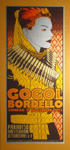 Gogol Bordello Amsterdam 2013 (Bronze edition)