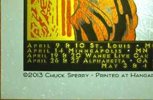 Widespread Panic Spring Tour 2013 (Dappled Sky edition)