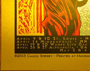 Widespread Panic Spring Tour 2013 (Gold edition)