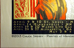 Widespread Panic Spring Tour 2013 (Alabaster Lady edition)