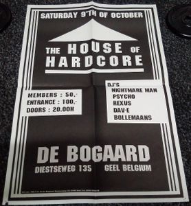 The House Of Hardcore - Geel, 1999
