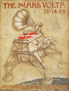 Mars Volta Santa Barbara 2005 (Red Variant)