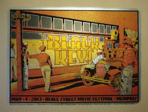Black Keys Memphis 2013 (Vintage Variant edition)