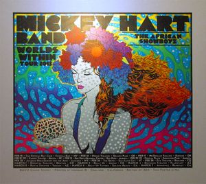 Mickey Hart Band Worlds Within Tour 2013 (Opalescent Pearl edition)