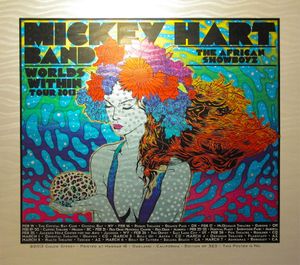Mickey Hart Band Worlds Within Tour 2013 (Wave Foil edition)