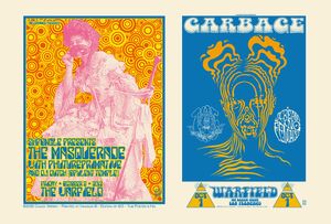 Shpongle / Garbage San Francisco 2012 (Uncut sheet)