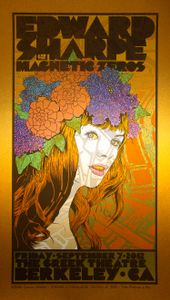 Edward Sharpe and the Magnetic Zeros Berkeley 2012 (Bronze edition)