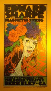 Edward Sharpe and the Magnetic Zeros Berkeley 2012 (Gold edition)
