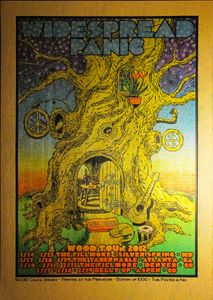 Widespread Panic Wood Tour 2012 (Pine Wood Grain edition)