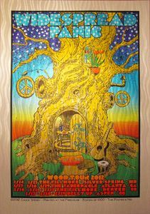 Widespread Panic Wood Tour 2012 (Wood Grain Foil edition)