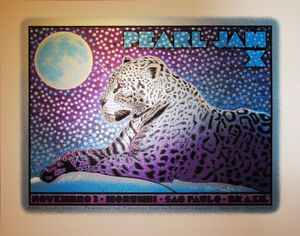 Pearl Jam Sao Paolo 2011 (Artist edition)