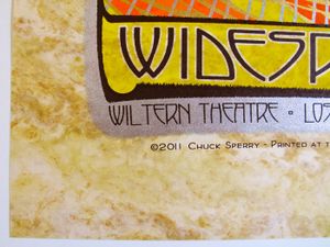Widespread Panic Los Angeles 2011 (Parchment edition)