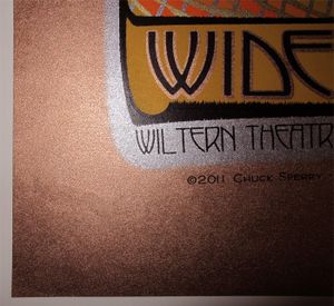 Widespread Panic Los Angeles 2011 (Copper Japanese Mulberry edition)