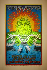 Eddie Vedder Long Beach 2011 (Artist edition)