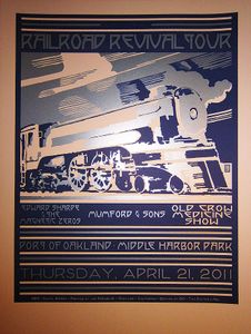 Railroad Revival Tour Oakland 2011