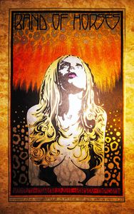 Band of Horses Amsterdam 2011 (Marbled Parchment edition)