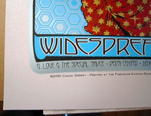 Widespread Panic Denver 2010 (Speckled Frost edition)