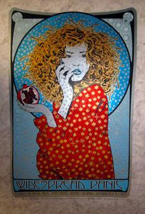 Widespread Panic Denver 2010 (White Marble Parchment edition)