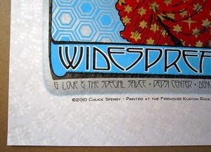 Widespread Panic Denver 2010 (Snowflake edition)