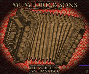 Mumford & Sons San Francisco 2010