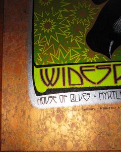 Widespread Panic Myrtle Beach 2010 (Copper Tortoise-shell edition)
