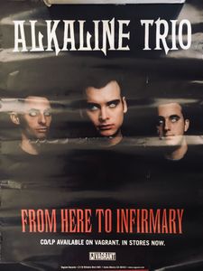 Alkaline Trio - From Here to Infirmary promo poster