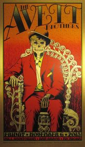 Avett Brothers - Ann Arbor 2015 (Bronze edition)
