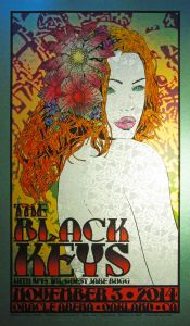 Black Keys Oakland 2014 (Dark Green Metallic edition)