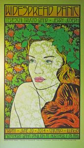 Widespread Panic Chicago 2014 (Summer Green Metallic edition)