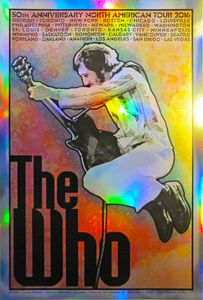 The Who 50th Anniversary North American Tour 2016 (Rainbow Foil edition)