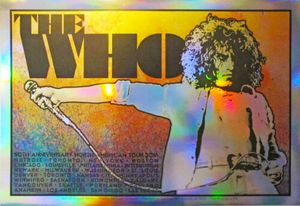 The Who 50th Anniversary North American Tour 2016 (Rainbow Foil edition)