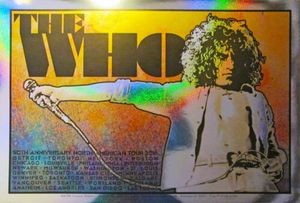 The Who 50th Anniversary North American Tour 2016 (Sparkle Foil edition)