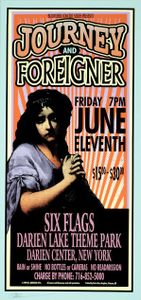 Journey / Foreigner Darien Center 1999 (Handbill edition)