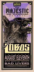 Los Lobos Detroit 1994 (Handbill edition)