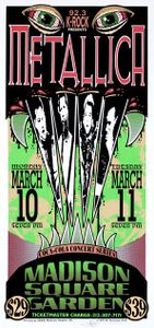 Metallica New York 1997 (Poster edition)