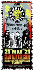 White Zombie Detroit 1995 (Handbill edition)